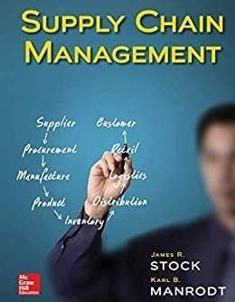 Supply Chain Management by James R Stock – PDF ebook