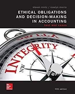 Ethical Obligations and Decision-Making in Accounting: Text and Cases 5th Edition – PDF ebook