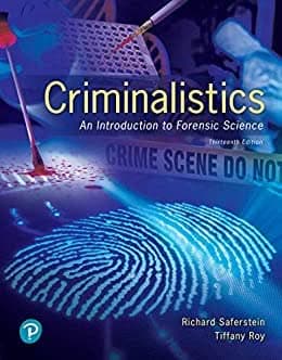 Criminalistics: An Introduction to Forensic Science 13th Edition – PDF ebook