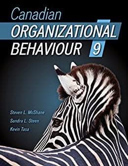 Canadian Organizational Behaviour 9th by Steven McShane – PDF ebook
