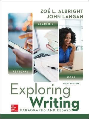 Exploring Writing: Paragraphs and Essays 4th Edition – PDF ebook