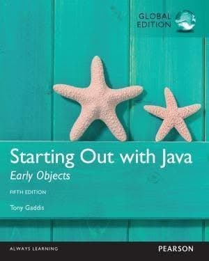 Starting Out With Java Early Objects 5Th Edition Global – PDF ebook