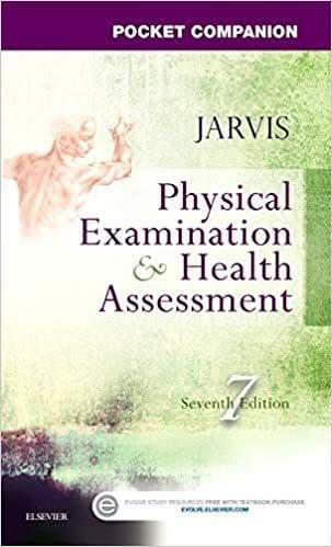 Pocket Companion for Physical Examination and Health Assessment (7th Edition) – PDF ebook
