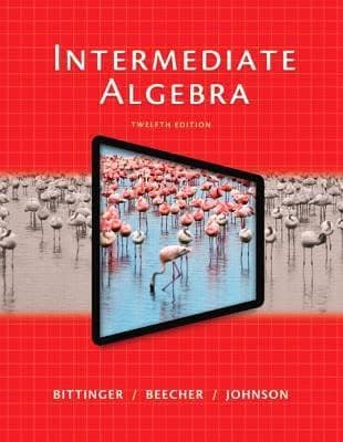 Intermediate Algebra 12Th Edition – PDF ebook