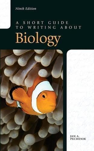 A Short Guide To Writing About Biology 9Th Edition – PDF ebook