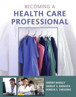 Becoming A Health Care Professional – PDF ebook