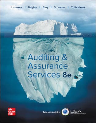 Auditing & Assurance Services 8th Edition by Timothy J Louwers – PDF ebook