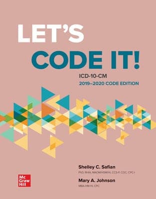 Let’s Code It! ICD-10-CM 2019-2020 Code Edition 2nd Edition – PDF ebook
