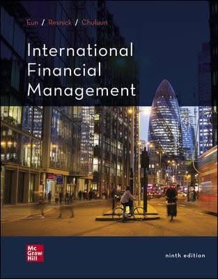 International Financial Management 9th Edition By Cheol Eun – PDF ebook
