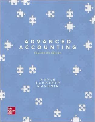Advanced Accounting 14th Edition By Joe Ben Hoyle – PDF ebook