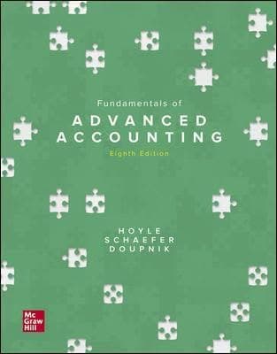 Fundamentals of Advanced Accounting 8th Edition – PDF ebook