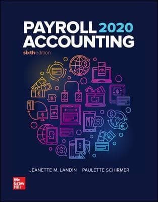 Payroll Accounting 2020 6th Edition – PDF ebook