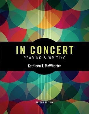 In Concert An Integrated Approach To Reading And Writing 2Nd Edition – PDF ebook