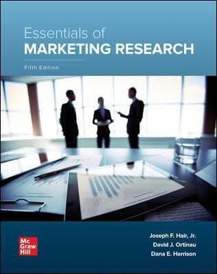 Essentials of Marketing Research 5th Edition By Joseph Hair – PDF ebook