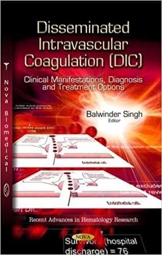 Disseminated Intravascular Coagulation Dic: Clinical Manifestations, Diagnosis and Treatment Options – PDF ebook
