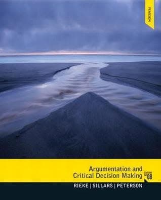 Argumentation And Critical Decision Making 8Th Edition – PDF ebook