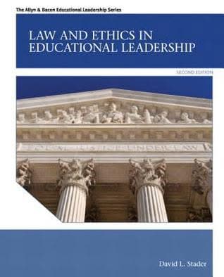 Law And Ethics In Educational Leadership 2nd Edition – PDF ebook