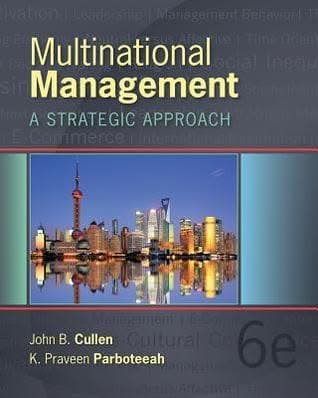 Multinational Management A Strategic Approach – PDF ebook