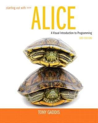 Starting Out With Alice 3Rd Edition – PDF ebook