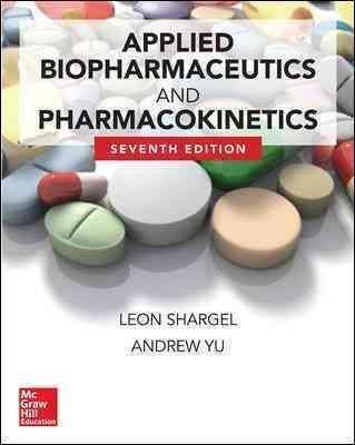 Applied Biopharmaceutics & Pharmacokinetics 7th Edition by Shargel – PDF ebook