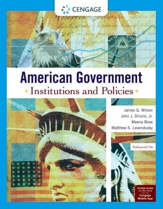 American Government: Institutions and Policies, Enhanced, 16th Edition – PDF ebook