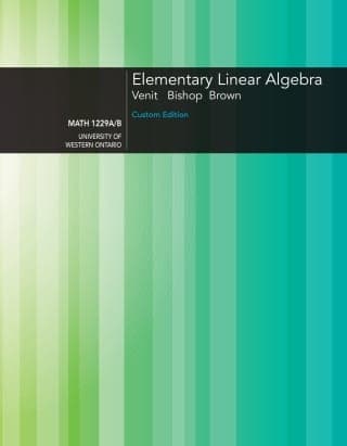 Custom eBook: Elementary Linear Algebra, 1st Edition – PDF ebook