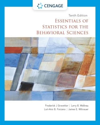 Essentials of Statistics for the Behavioral Sciences, 10th Edition – PDF ebook
