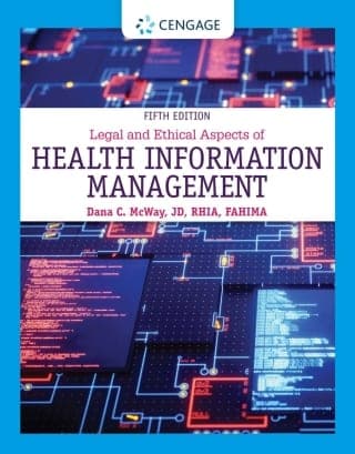 Legal and Ethical Aspects of Health Information Management, 5th Edition – PDF ebook