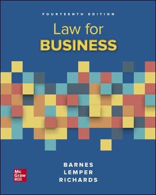 Law for Business 14th Edition by A. James Barnes – PDF ebook