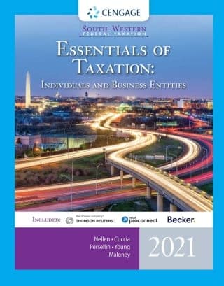 South-Western Federal Taxation 2021: Essentials of Taxation: Individuals and Business Entities, 24th Edition – PDF ebook