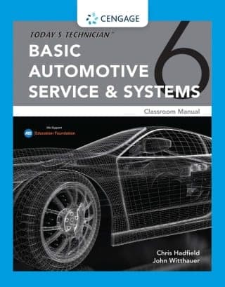Today’s Technician: Basic Automotive Service and Systems, Classroom Manual and Shop Manual, 6th Edition – PDF ebook
