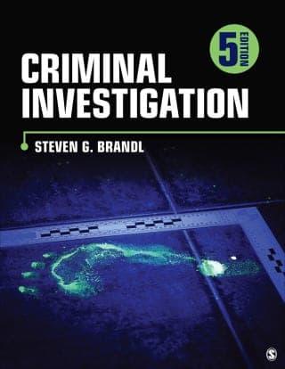 Criminal Investigation 5th Edition – PDF ebook