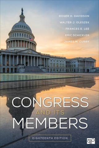 Congress and Its Members, 18th Edition – PDF ebook