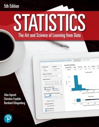 Statistics: The Art and Science of Learning from Data, 5th edition – PDF ebook