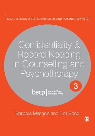 Confidentiality & Record Keeping in Counselling & Psychotherapy 3rd Edition – PDF ebook