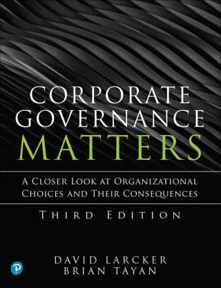 Corporate Governance Matters, 3rd edition – PDF ebook