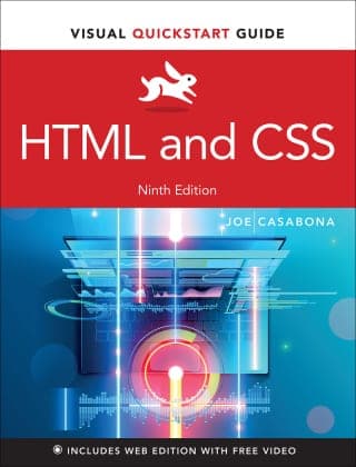 HTML and CSS: Visual QuickStart Guide, 9th edition – PDF ebook