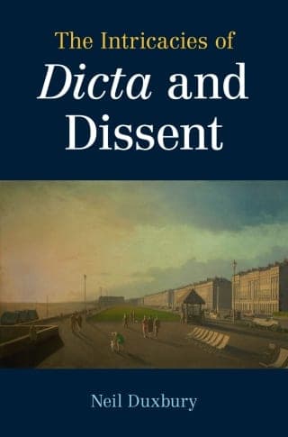 The Intricacies of Dicta and Dissent – PDF ebook