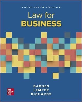 Law for Business 14th Edition – PDF ebook