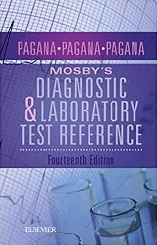 Mosby's Diagnostic and Laboratory Test Reference (14th Edition) – PDF ebook