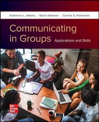 Communicating in Groups: Applications and Skills 11th Edition – PDF ebook