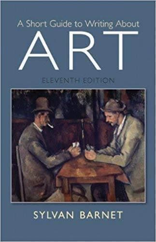 A Short Guide to Writing About Art 11th Edition – PDF ebook