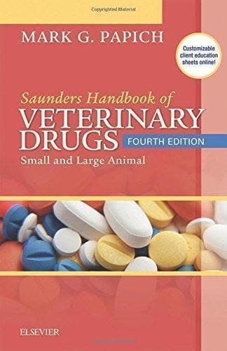 Saunders Handbook Of Veterinary Drugs Small And Large Animal 4E 4Th Edition – PDF ebook
