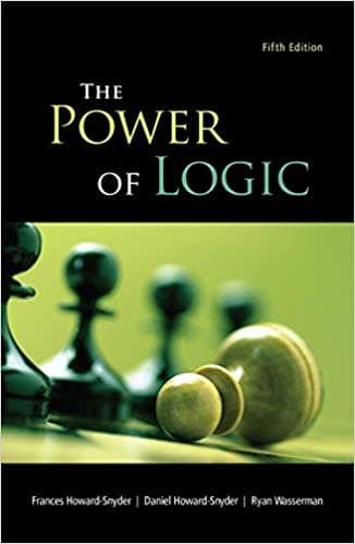 The Power of Logic 5th Edition – PDF ebook