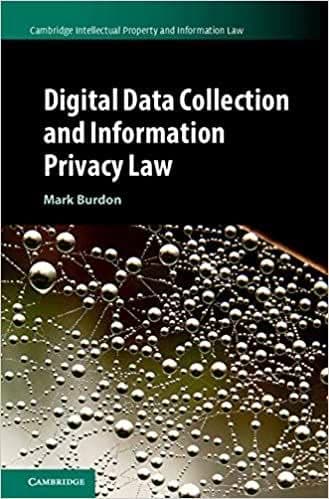 Digital Data Collection and Information Privacy Law – PDF ebook