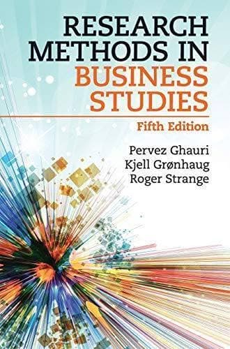 Research Methods In Business Studies 5Th Edition – PDF ebook