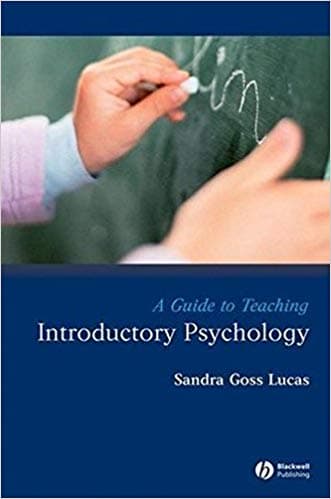 A Guide to Teaching Introductory Psychology – PDF ebook