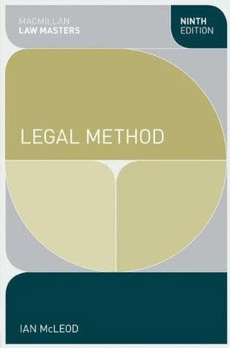 Legal Method 9Th Edition – PDF ebook