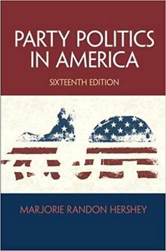 Party Politics In America 16Th Edition – PDF ebook
