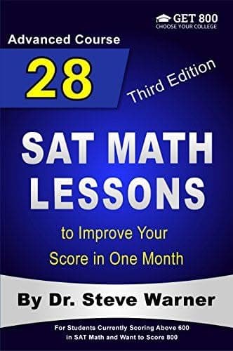 28 SAT Math Lessons to Improve Your Score in One Month - Advanced Course (3rd Edition) – PDF ebook